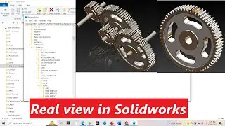 Solidworks: How to activate real view graphics in Solidworks | Fix NVIDIA Graphics in Solidworks