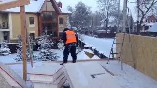 На что обратить внимание при монтаже СИП-дома.