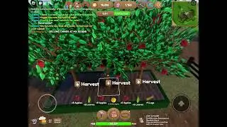 Getting the best Farming Achievement in Wild Horse Islands Roblox