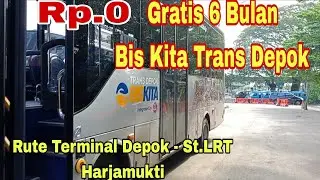 Gratis 6 Bulan Naik Bis kitaTrans Depok#biskita #transdepok#transportasi