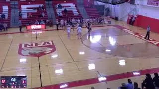 Norwich Free Academy vs Newington High School Girls' Varsity Basketball