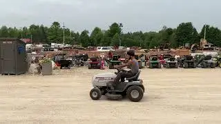 White LT-12S Riding Lawn Mower