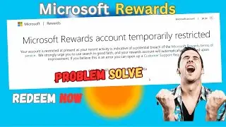 Microsoft Rewards Account Temporarily Restricted Solution|How to recover Restricted Microsoftaccount