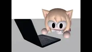 чё б такое сп№3дануть чтобы мне в ïб@ло прописали... neko arc мем в 3д