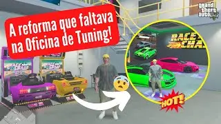 GTA5 Online🔥 COMO REFORMAR, ORGANIZAR E FAZER SERVIÇOS NA OFICINA DE TUNING + UM DIA TOP COMIGO!