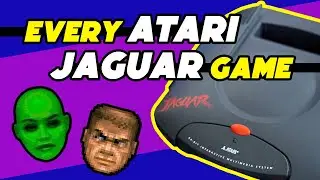 Atari Jaguar (1993) Library | Trying all 50 Games (ft. 