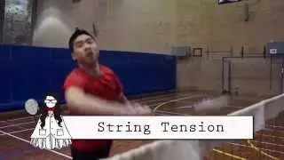 Badminton Science: String Tension