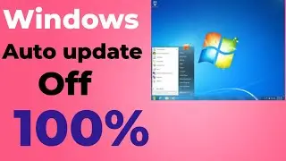 Automatic Update Off / Windows 10/ Tablet, Desktop, Laptop#autoupdates #windows #windows10