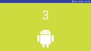 Fan View Pager Transformation Animation  in Android | DreamBird Android