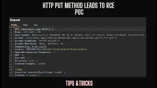 🚨 HTTP PUT Method Leading to RCE | PoC 🚨