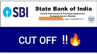 SBI Clerk Preliminary Cut off 2024 I States wise cut off 🔥🔥