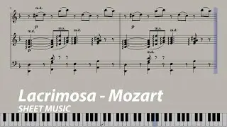 Lacrimosa - Mozart arr. S. Thalberg (+Sheet Music)