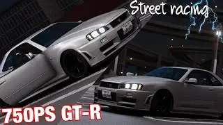 Nissan GT-R34 Skyline - Illegal Street Racing  Shuto Expressway / Assetto Corsa  VR