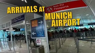 ⭐  Your Virtual Arrival at MUNICH Airport, Germany (MUC)
