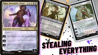 Strongest Planeswalker Ever!? | Kaya, Intangible Slayer | Historic Brawl Commander MTG Arena