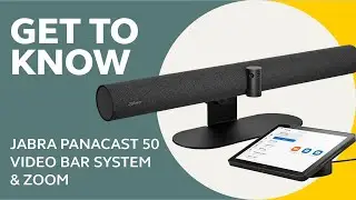 Jabra PanaCast 50 Video Bar System for Zoom Rooms. Video Conferencing. Reinvented.