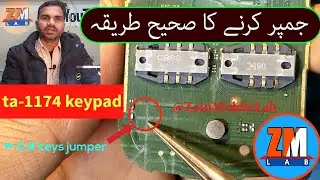 Nokia 105 ta,1174 *0# keys jumper solution. jumper krney ka asan aur Sahi trika.#zainmobilelab