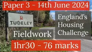 AQA GCSE 9-1 GEOGRAPHY PAPER 3 2024 - Issue Evaluation & Fieldwork - Tudeley Village Development