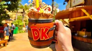 Eating at Super Nintendo World 🍄🍔 Universal Studios Japan