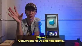 Looking Glass Liteforms: Conversational AI holograms with ChatGPT