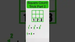 Counting Figures part 2 | Reasoning | square tricks | reasoning tricks | 