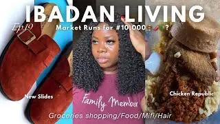 Living in Ibadan 19:#10,000 Shopping🫑🌶️/Getting a Smile Mifi,Unboxing New Slippers/Daily Vlog