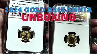 2024 GOLD BRITANNIA UNBOXING