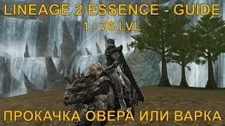 [Lineage 2 Essence] - Гайд по прокачке Овера, Варка 1- 76 lvl 🤔