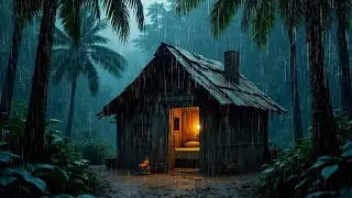 🌦️ Shooting Rain in the Forest – Gentle Rain Sounds to Relax and Sleep