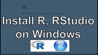 How to Download and Install R and RStudio in Windows -Shortest Video
