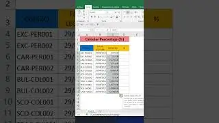 Calcular Porcentaje en Microsoft Excel Facil #microsoftexcel #excelavanzado