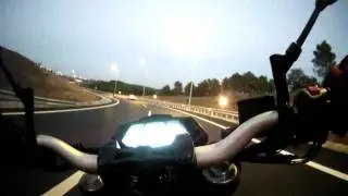 YAMAHA MT07 TOP SPEED:Yavuz S. Selim köprüsü FıtıFıtı Selim(MT125) efsane viraj geçişi