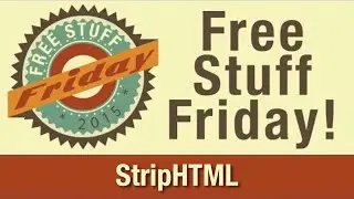StripHTML - Free Text Formatting Stripper -  Free Stuff Friday
