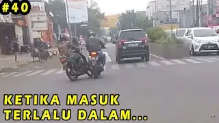 Kompilasi Crash #40 | Motor kecelakaan di perempatan | Kumpulan crash di jalan mobil dan motor