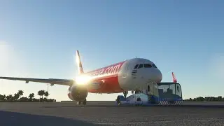 MSFS 2020 - A320neo Airasia Landing Runways 21R Don Mueang International Airport (DMK)