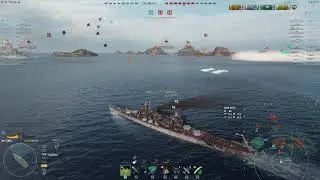 World of Warships - Zao (Personal record)