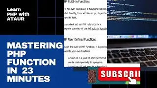 function in php | php function in Hindi
