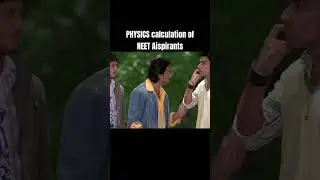 PHYSICS calculation of NEET Aispirants  #NEET #shorts