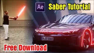 After Effects Tutorial | Video Copilot Saber | Tutorial For Beginners