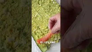 Кето роллы без риса, как думаете, вкусно? #shorts #keto #recipe