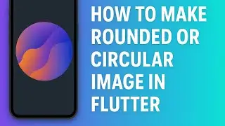How to make rounded or circular image in Flutter easily step by step guide?