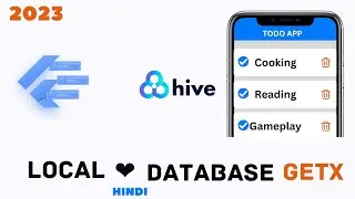 Hive todo app in flutter | Hive in flutter | 