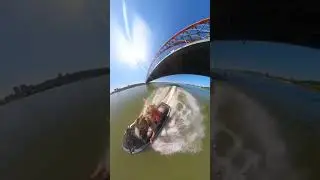 Бугринский мост. Камера 360 градусов
