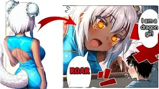 I saved the dragon girl and started a romance [Manga Dub] | Monster Girl