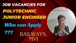 Job vacancies for Junior Engineers || Polytechnic Jobs || No more Unemployment for Junior Engineers