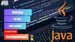 what is interface in java | interface in java | #objectorientedprogramming  | #java