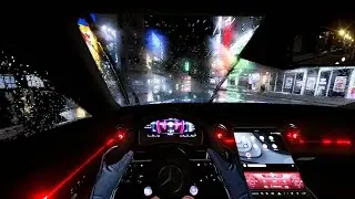 POV Night Driving In Rain AMG SL 63 2023POV Mercedes-AMG SL 63 2023  #POV #amgSL63