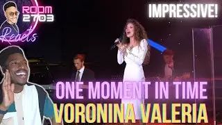 Voronina Valeria Reaction: 'One Moment in Time' - Did she nail it? 👀✨