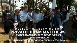 Gravesite Memorial Dedication