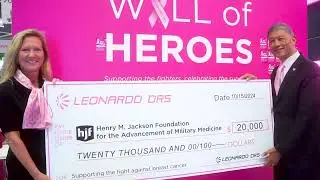 Leonardo DRS is Sticking it to Cancer!